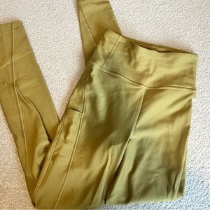 Lululemon fleece lined legging
